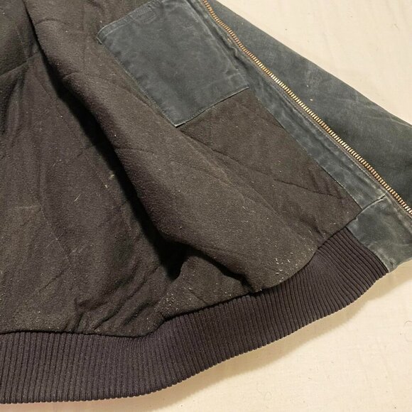 Carhartt Bomber Jacket Mens 3XL Distressed Tie Dye Style - Picture 13 of 16